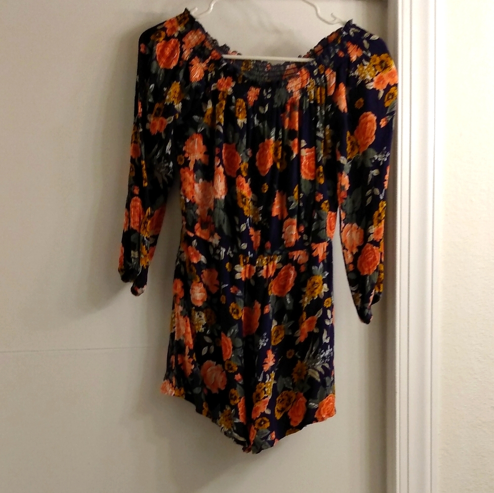 Off the shoulder romper